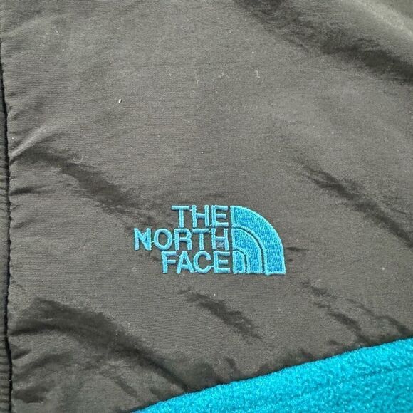 Vintage 90s The North Face Men’s Blue Fleece 1/4 Zip Up Jacket 100% Polyester - Picture 11 of 16